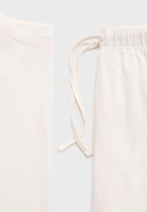 MANGO - Pyjama combojer- light/pastel yellow