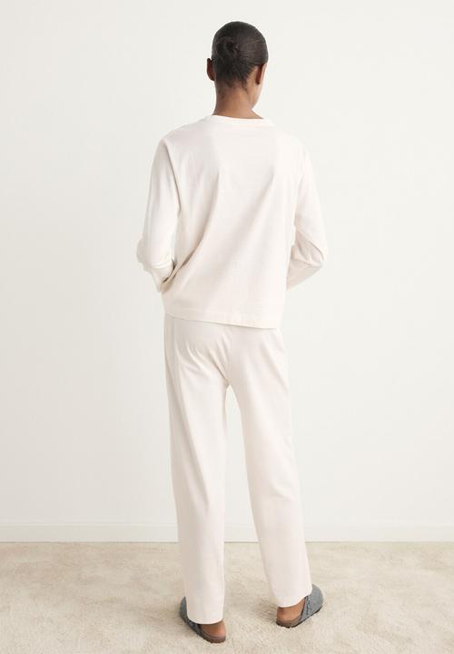 MANGO - Pyjama combojer- light/pastel yellow