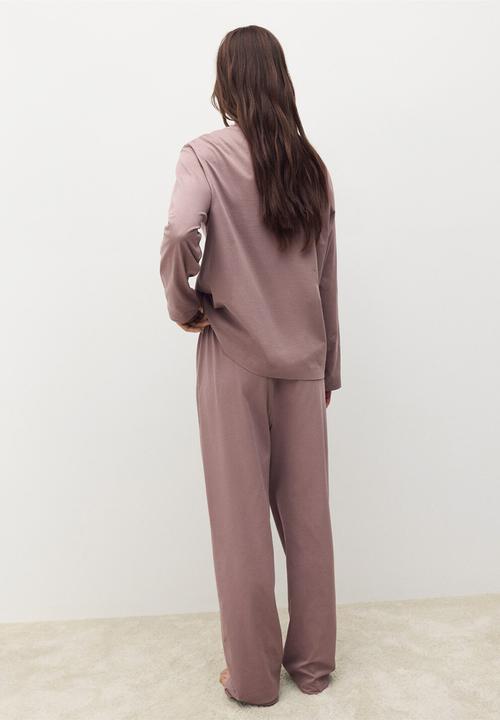 MANGO - Pyjama combojer- medium brown