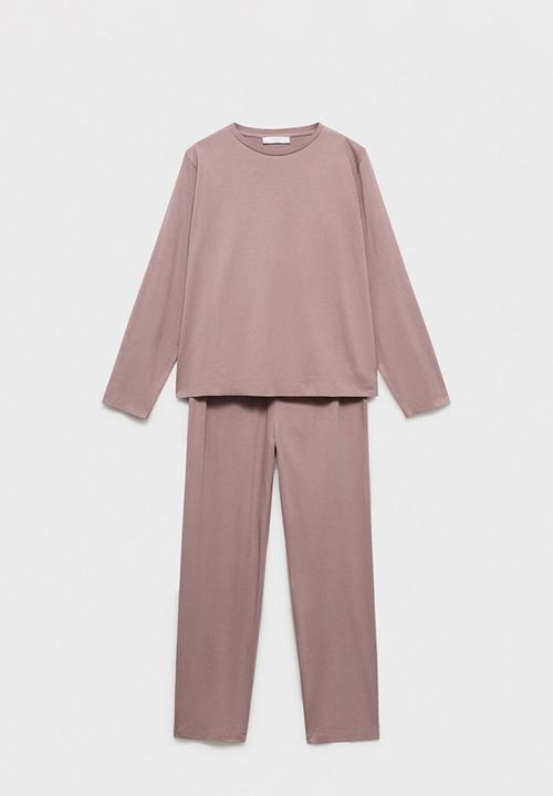 MANGO - Pyjama combojer- medium brown
