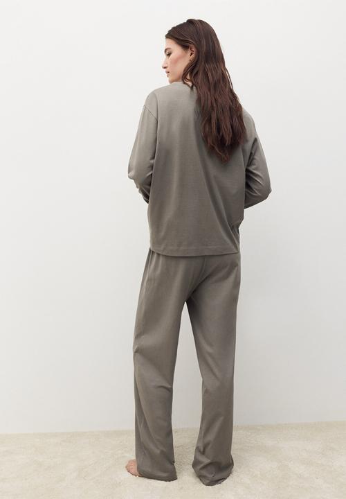 MANGO - Pyjama combojer- brown