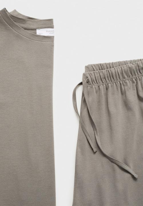 MANGO - Pyjama combojer- brown