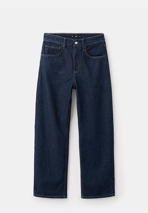 MANGO - Jeans bet - open blue