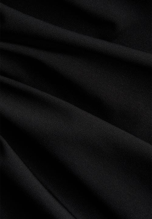 H&M - Ruched top - black