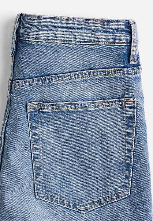 H&M - Bootcut high jeans -  denim blue 