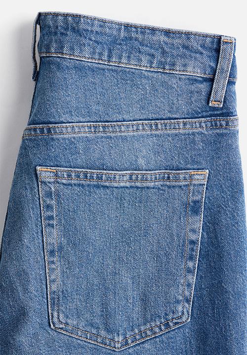 H&M - Bootcut high jeans - denim blue 