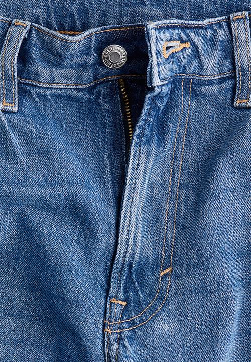 H&M - Bootcut high jeans - denim blue 