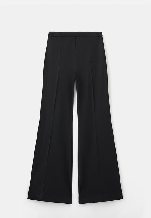 MANGO - Trousers fijis - black