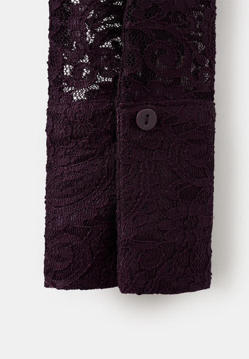 MANGO - Shirt xgrace - dark red