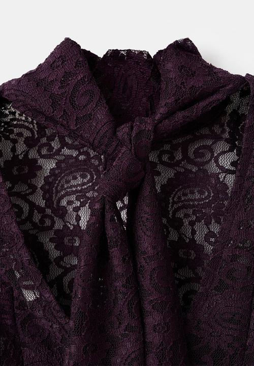 MANGO - Shirt xgrace - dark red