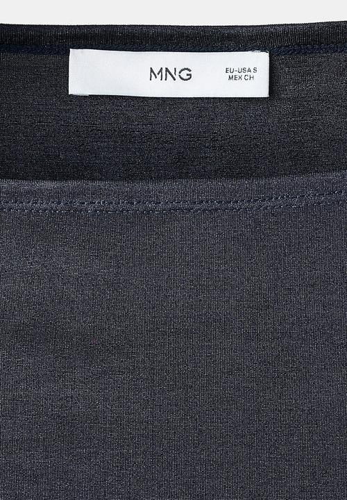 MANGO - T-shirt xlalo - navy