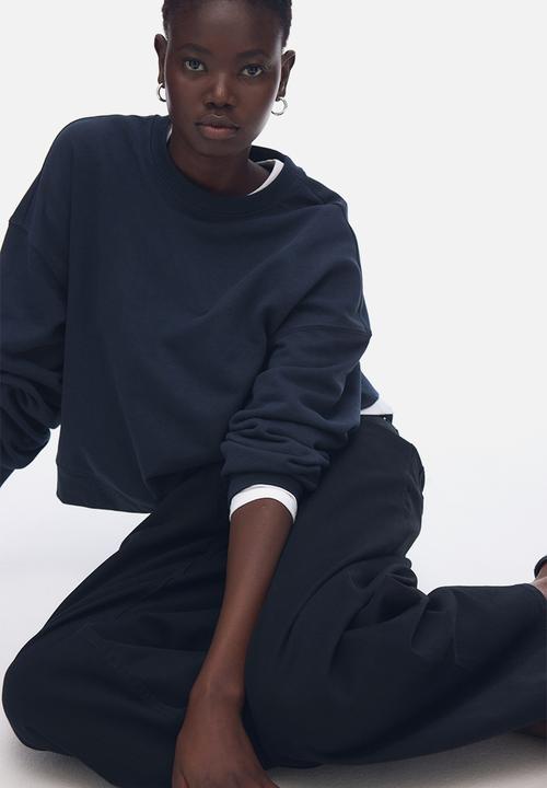 H&M - Sweatshirt - navy blue