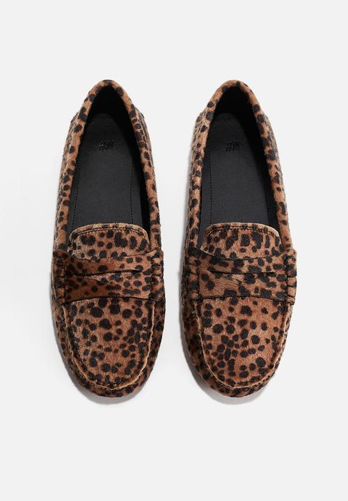H&M - Loafers  - beige/leopard print