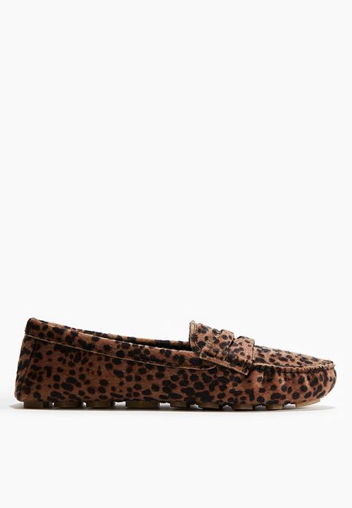 H&M - Loafers  - beige/leopard print