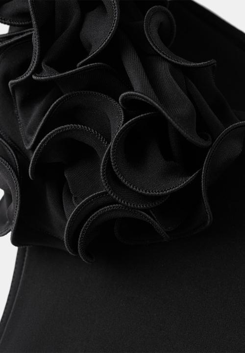 MANGO - Dress xrosa - black