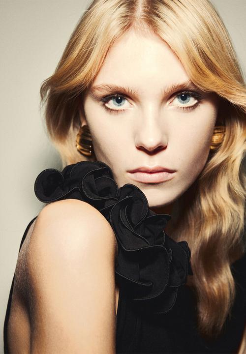 MANGO - Dress xrosa - black