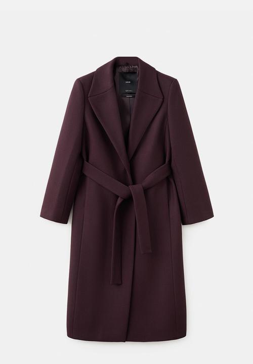 Coat dolce - dark red