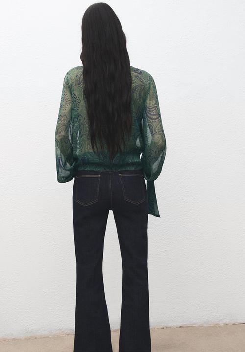 MANGO - Blouse divine - green