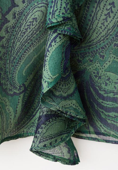 MANGO - Blouse divine - green