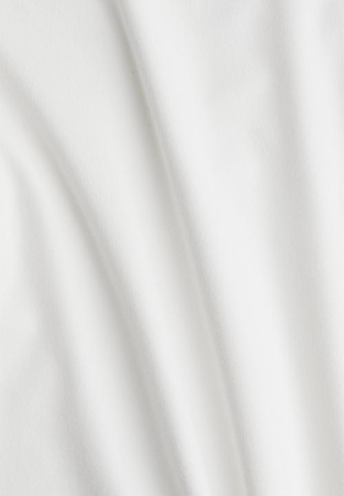 H&M - Microfibre T-shirt - white