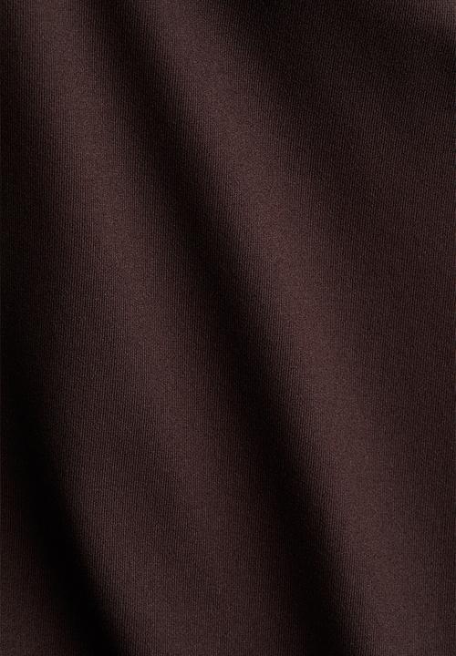H&M - Microfibre T-shirt - dark brown