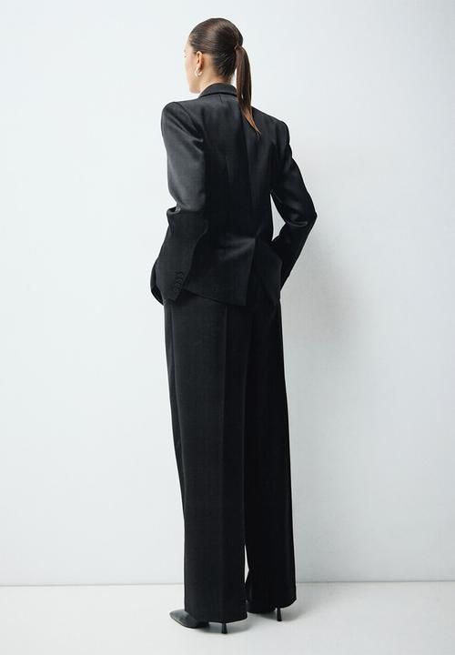 MANGO - Trousers gilda - black