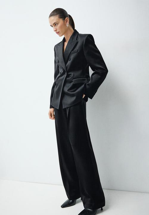 MANGO - Trousers gilda - black
