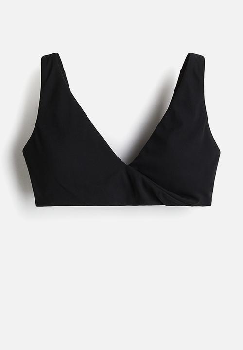 H&M - Yoga bra with softmove™ lycra® - black