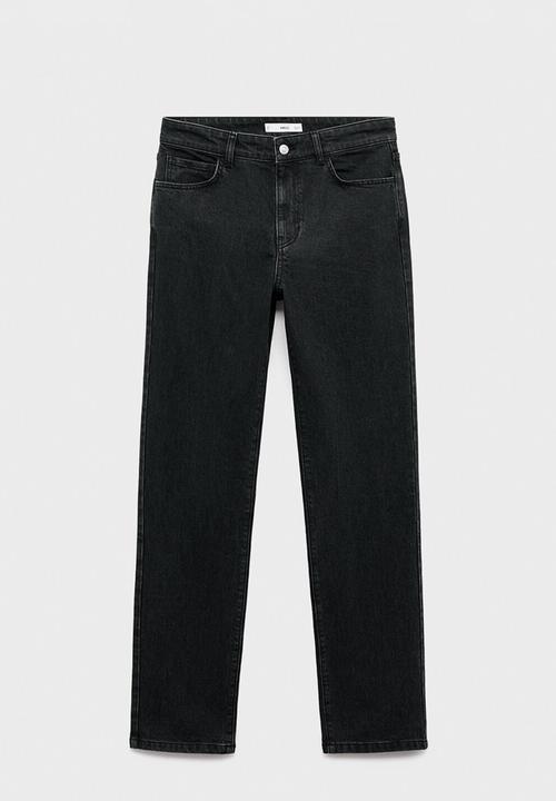 MANGO - Jeans delia - open gray