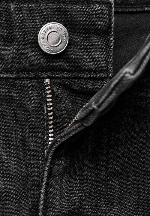 MANGO - Jeans delia - open gray