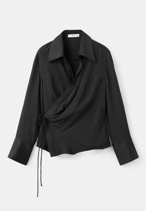 MANGO - Shirt rider - black