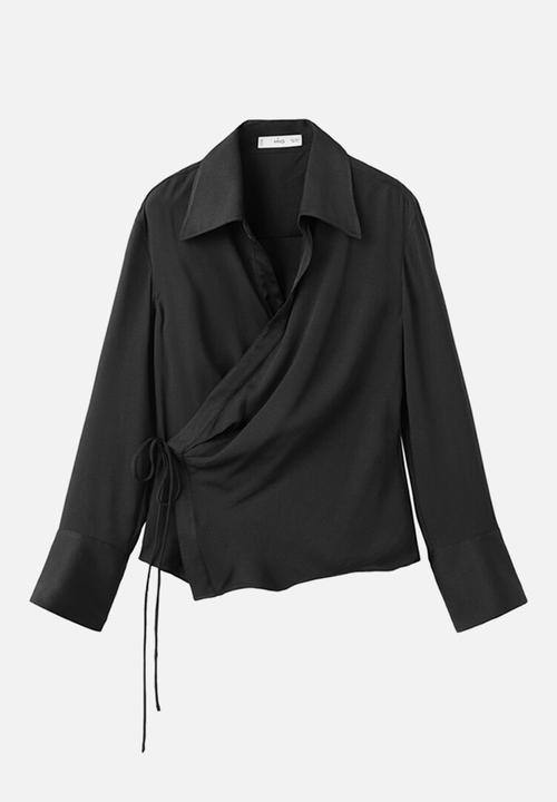 MANGO - Shirt rider - black