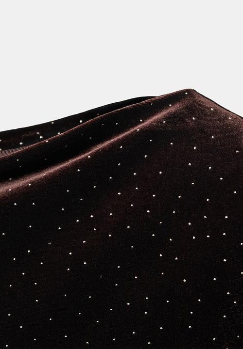 MANGO - Dress xvirgo - brown