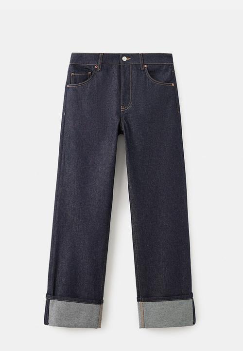 MANGO - Jeans mina - open blue