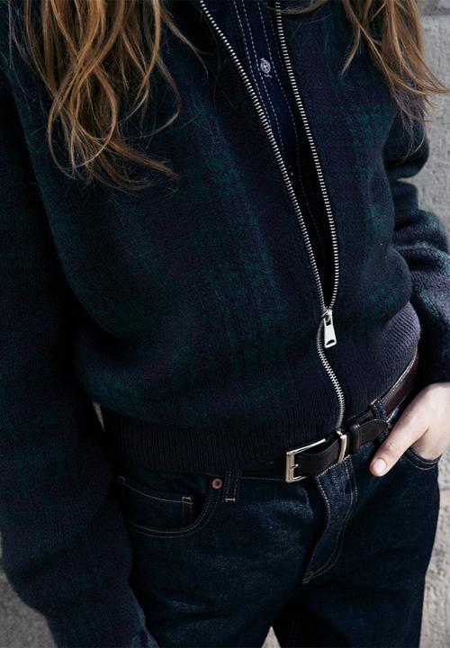 MANGO - Cardigan asies - green