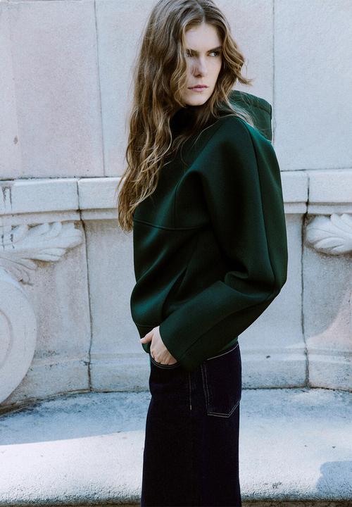 MANGO - Sweatshirt neia - green