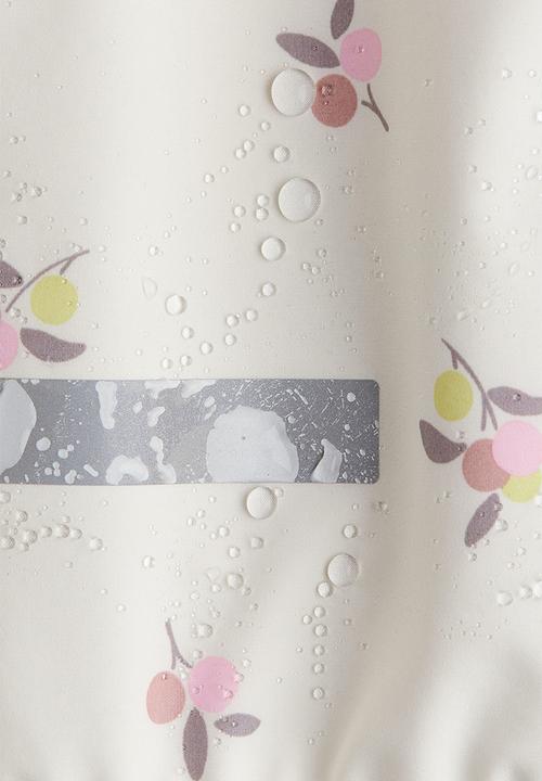 H&M - Water-resistant softshell jacket - cream berries