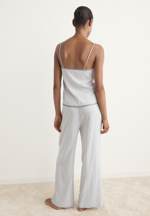 MANGO - Pyjama trousers paraiso- grey