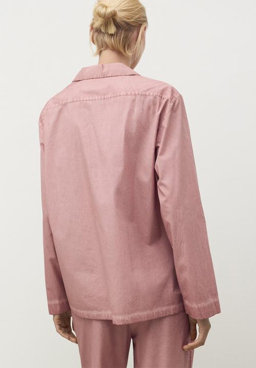 MANGO - Pyjama shirt felipe- medium pink