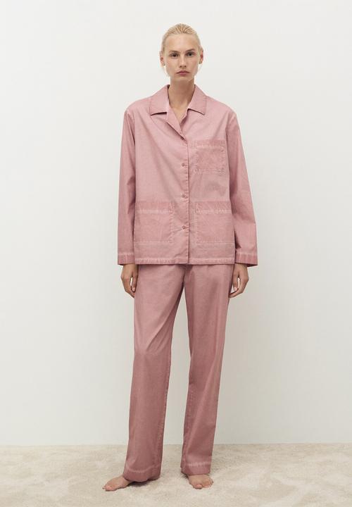 MANGO - Pyjama shirt felipe- medium pink