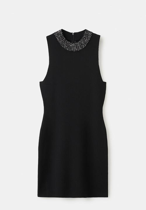 MANGO - Dress balerina - black