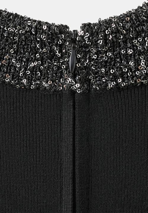 MANGO - Dress balerina - black
