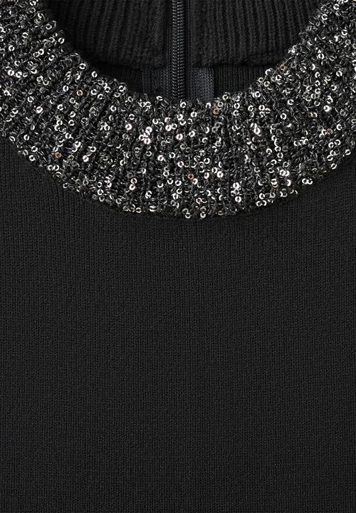 MANGO - Dress balerina - black