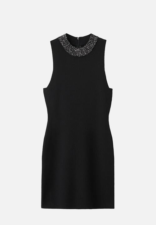 MANGO - Dress balerina - black