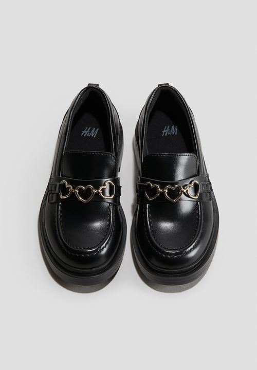 H&M - Loafers - black hearts