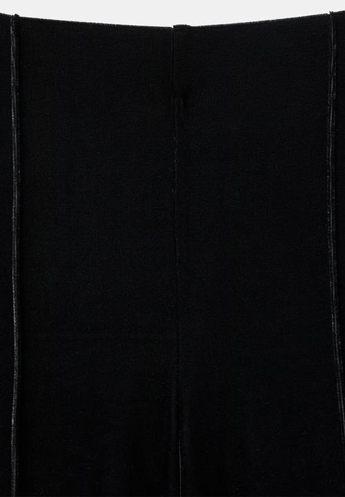 MANGO - Trousers xnara - black