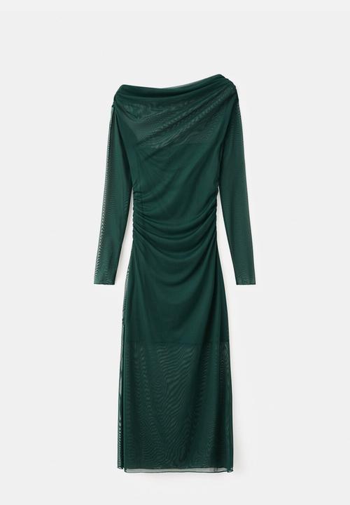 MANGO - Dress aitana - green