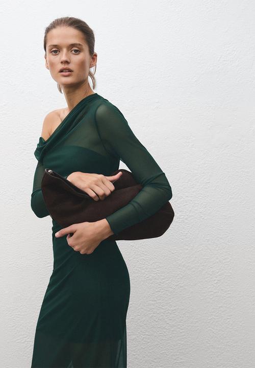 MANGO - Dress aitana - green