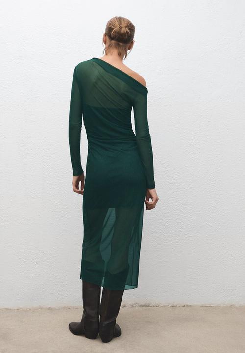 MANGO - Dress aitana - green
