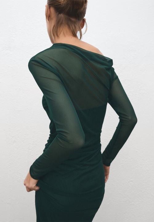 MANGO - Dress aitana - green